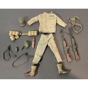 21st Century 101st Airborne U.S. Army Sergeant D Day Combat Gear M1918 Bar Acc..